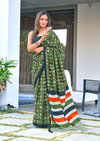 Tew Soft Pure Cotton Printed Fancy Saree Wholesale In India
